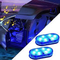 7 Colors LED Interior Car Lights (Pack of 2)