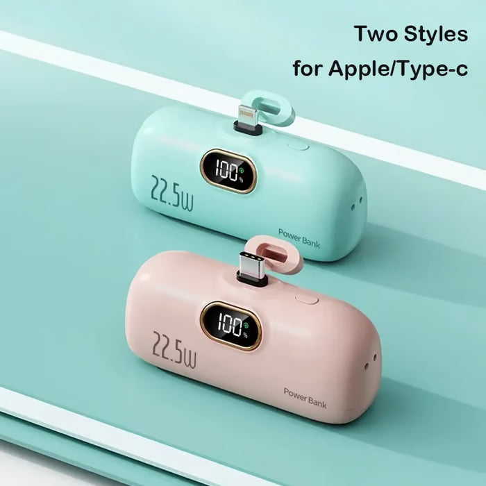 Today Only⏰5000mAh Mini Portable Charger Power Bank for phone
