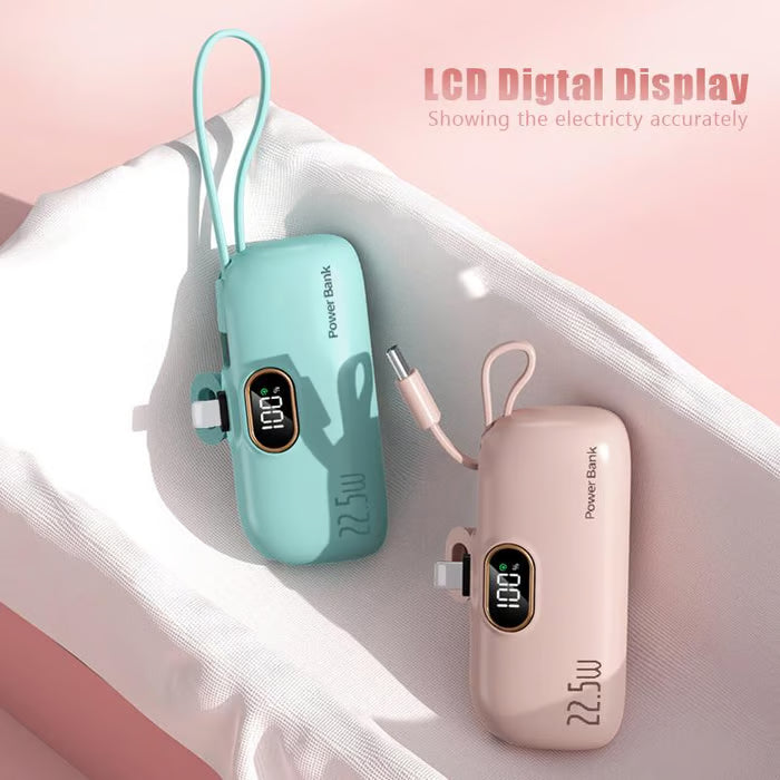 Today Only⏰5000mAh Mini Portable Charger Power Bank for phone