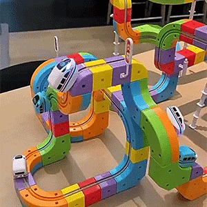 3D Stem Electric Train Set