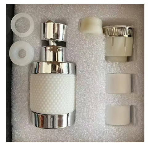 🔥Splash proof booster swivel kitchen filter tap