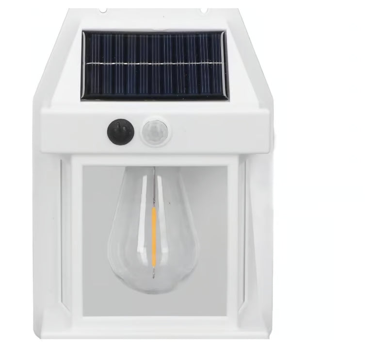 🔥☀️ Solar Wall Lights - Vintage Edison Style with Smart Motion Sensor! ☀️