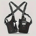 PU Leather Adjustable Underarm Shoulder Bag for Men & Women