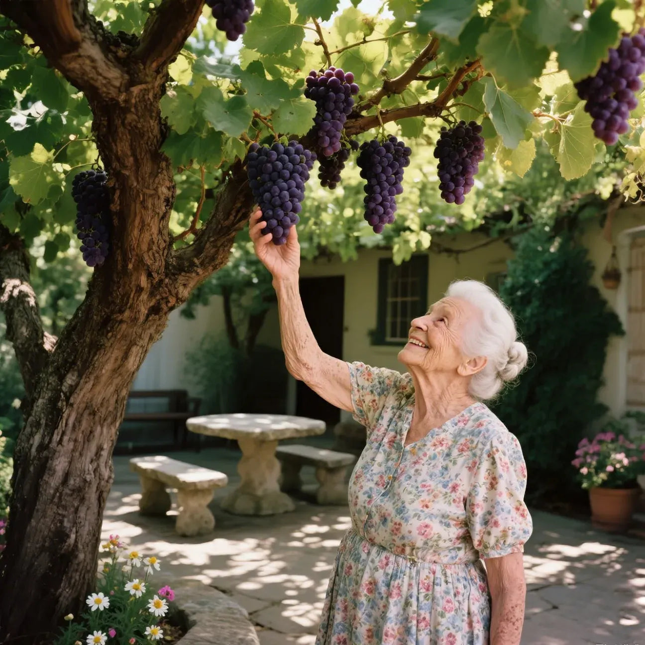 🌿Giant grape tree seeds: thin roots, large and seedless🍇