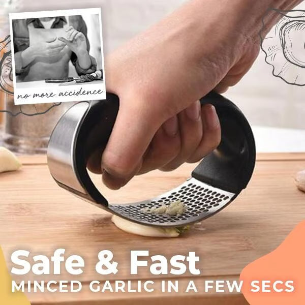 🏆Hot Sale⚡Special Offer Now) Stainless Steel Garlic Presser