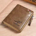 Men Wallet Zipper Purse (RFID PROTECTED)