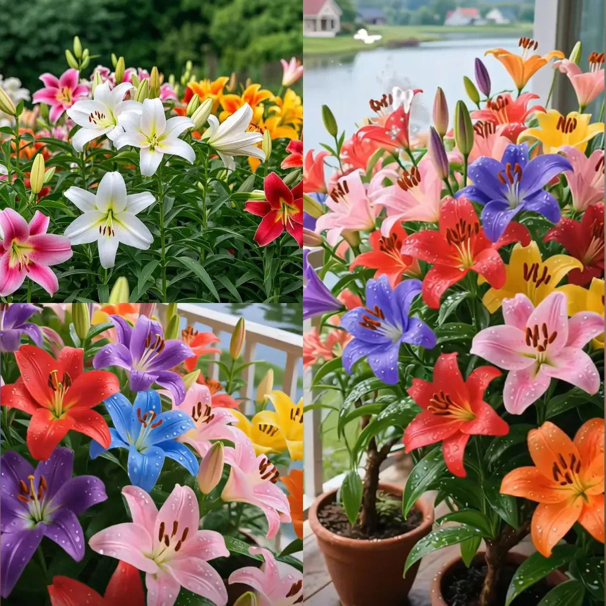 🌺Double Perfume Lily Bulbs—Fresh and Sweet