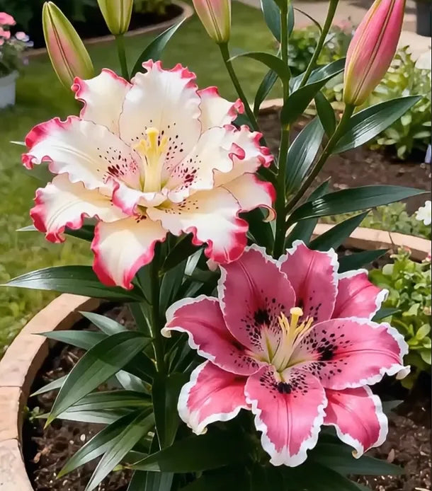 🌺Double Perfume Lily Bulbs—Fresh and Sweet