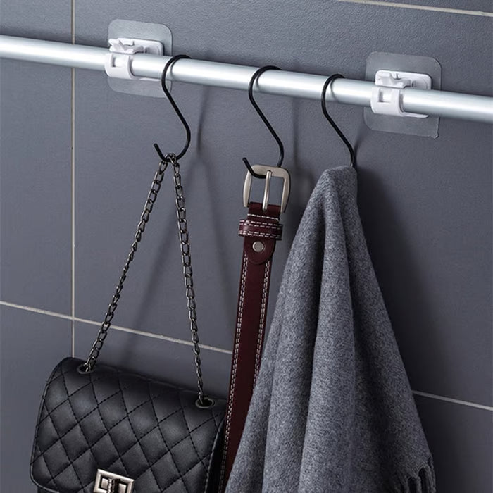 🔥Nail-Free Adjustable Curtain Rod Holders (Set of 2)