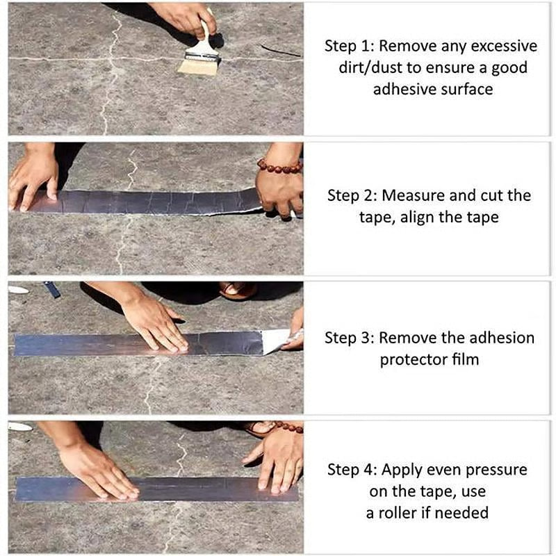 Super Waterproof Butyl Rubber Tape