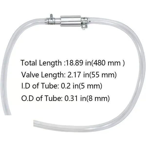 Brake Bleeder Hose - One Way Check Valve Tube Bleeding Tool Kit For Car Motorcyle Clutch