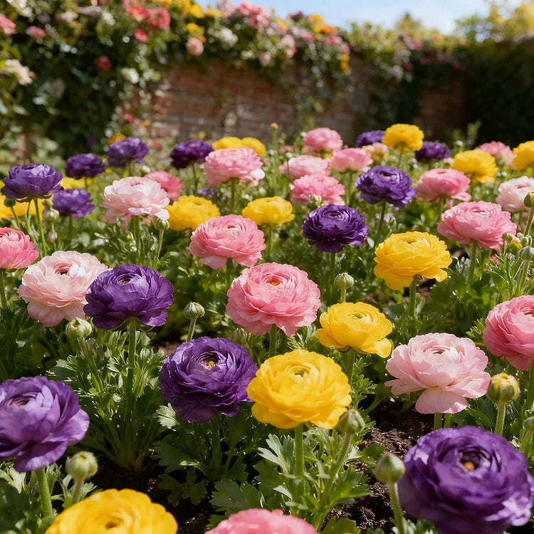 🌹Ranunculus Premium Mix Corms – Easy to Grow