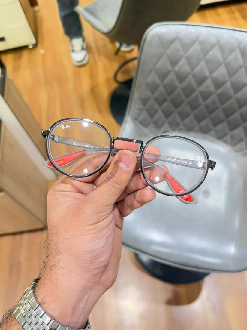 rayban 02 grey plano