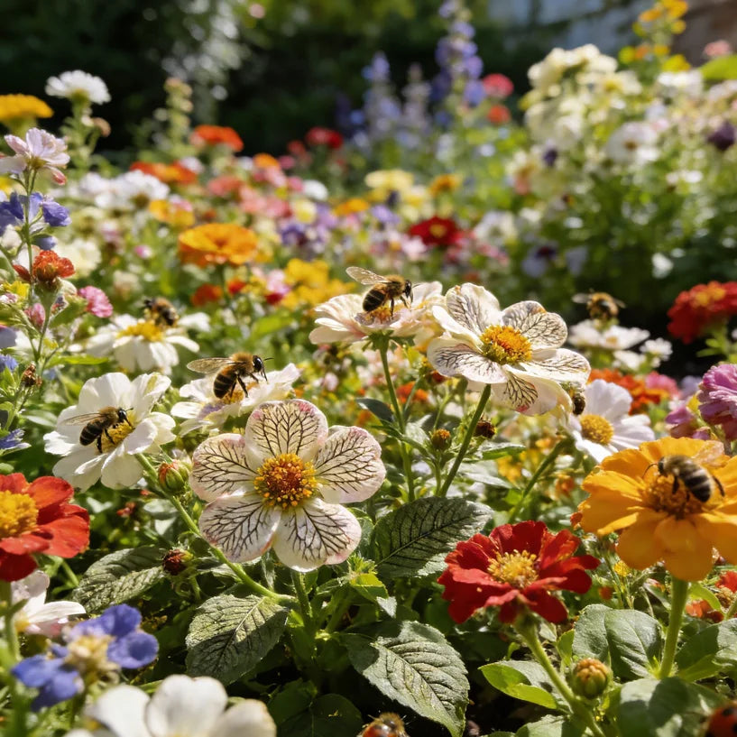 🌺Four-Season Mixed Pollinators Wildflower Seeds — Over 30 Mixed Varieties