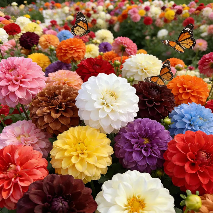 💐Double Dahlia Mixed Color Seeds