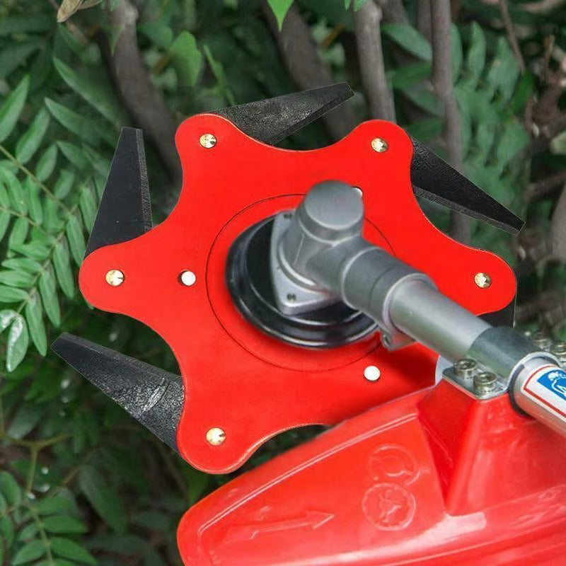 🎁Universal 6-Messer-Trimmerkopf für Rasenmäher
