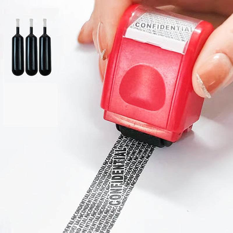 🔥Privacy Protection Security Roller Stamp — Address & Billing Info Blocker