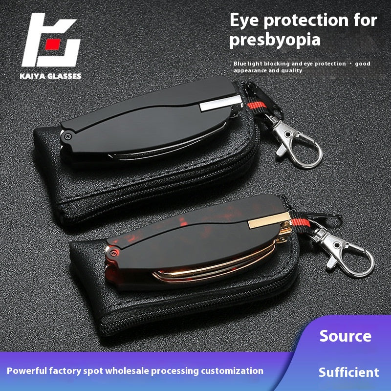 Anti-Blue Light Foldable Portable Reading Glasses  (Buy 1 Get 1 Free )