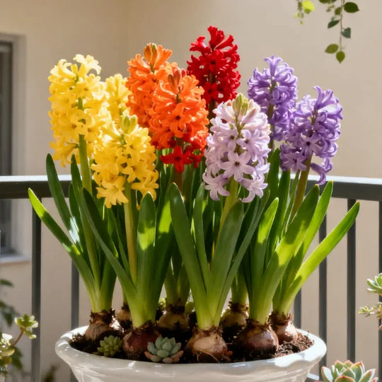 💐Bi-Color Mutation Hyacinth Bulbs