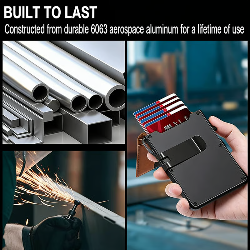 The Ultimate Smart Pop-Up Wallet: Slim, Secure, & RFID Protected