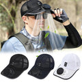 🧢2026 Pro Outdoor Cooling Hat: Dual-Power Fan Cap