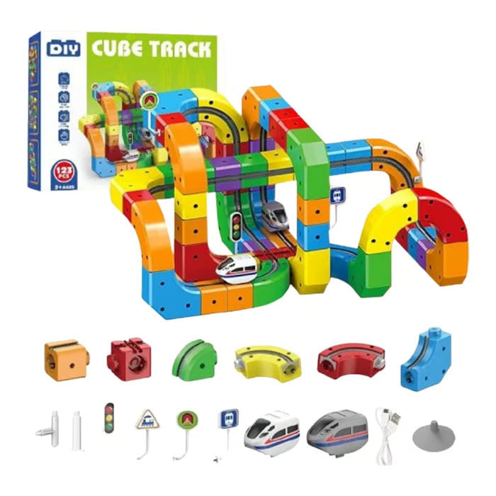 3D Stem Electric Train Set