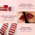 10Pcs Liquid Matte Matt Lipstick Set, Long Lasting Lipstick 24 hour Waterproof Lip Gloss