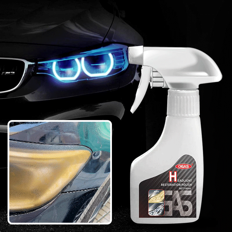 Headlight Restoration Spray