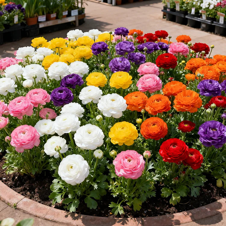 Premium Ranunculus 🌹Ranunculus Premium Mix Corms – Easy to Grow – Economicalk