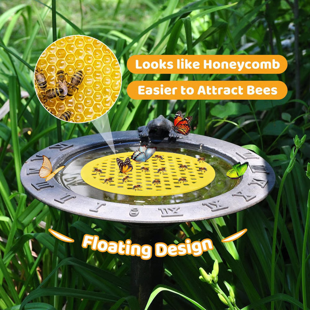 🐝 Floating Bee Station - Bee-Friendly Hydration Station
