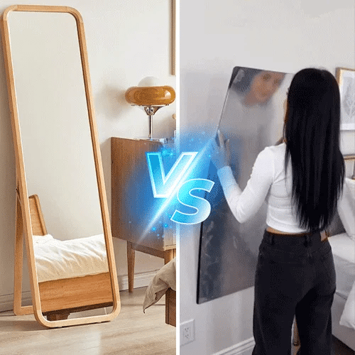Peel and Stick Mirror Wall Tiles