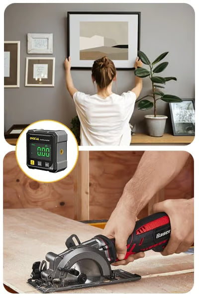 Digital Laser Angle Finder Protractor Tool