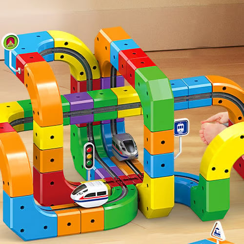 3D Stem Electric Train Set