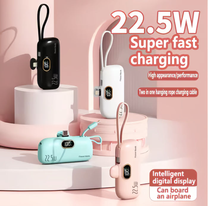 Today Only⏰5000mAh Mini Portable Charger Power Bank for phone