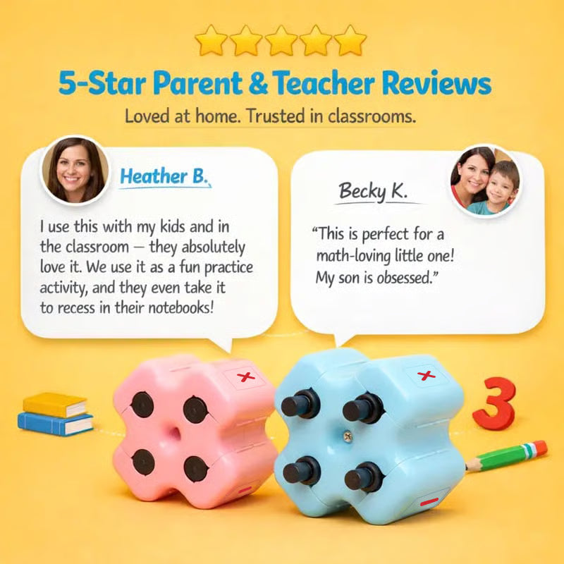 4-in-1 Math Stamp Roller