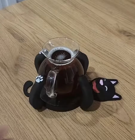 🐱Cute Cat Coasters, Fun and Practical, Perfect Gift！🎁