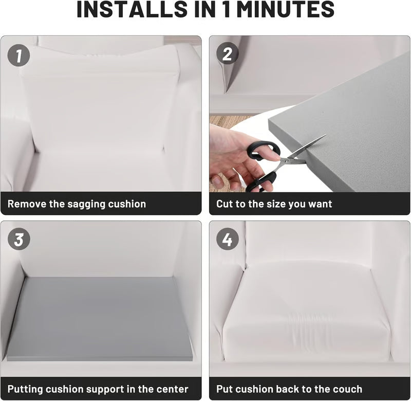 🛋️Couch Cushion Support For Sagging Seat