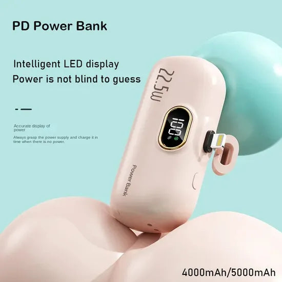 Today Only⏰5000mAh Mini Portable Charger Power Bank for phone