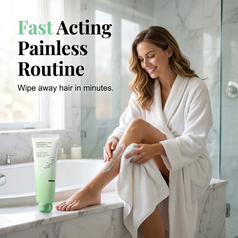 Soothing Hair Removal Cream for Smooth Skin  (🔥Buy 1 Get 1 Free )
