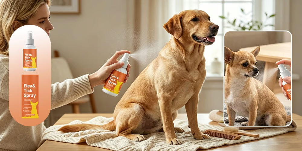 Flea & Tick Pet Care Spray