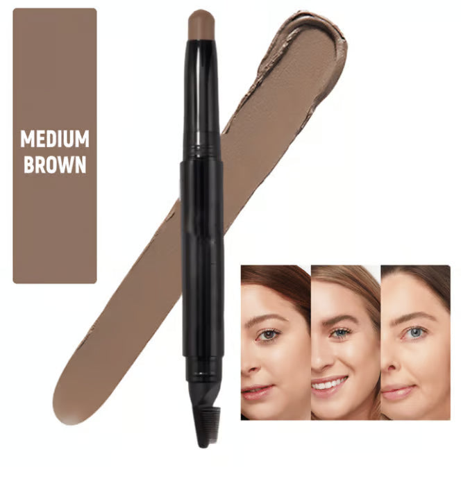 🌟Stop skipping brows with this 2-in-1 easy brow stick