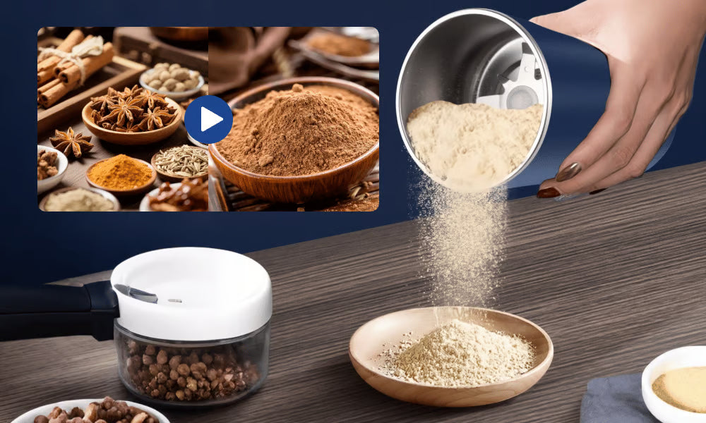 Household Superfine Grinder - Multi-Grain Blending & Powdering Machine