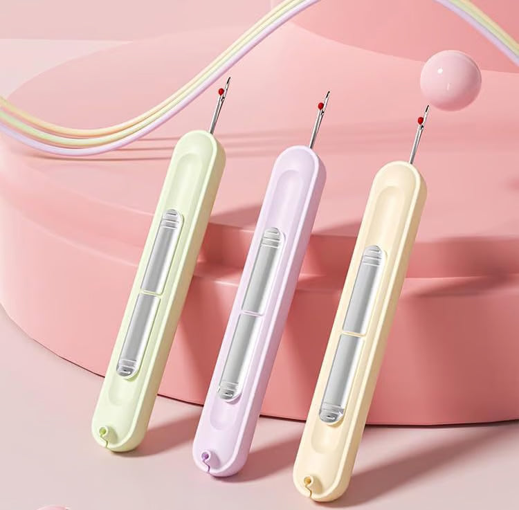 Eptchn 2-in-1 Needle Threader & Seam Ripper Tool