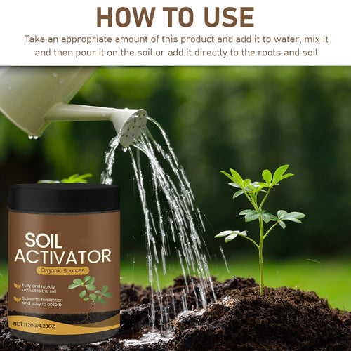 🔥Last Day OF 49% oOFF -Soil Activated Treasure Premium Soil Activator- BUY 1 GET 1 FREE🔥