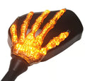 LED ghost claw rearview mirror