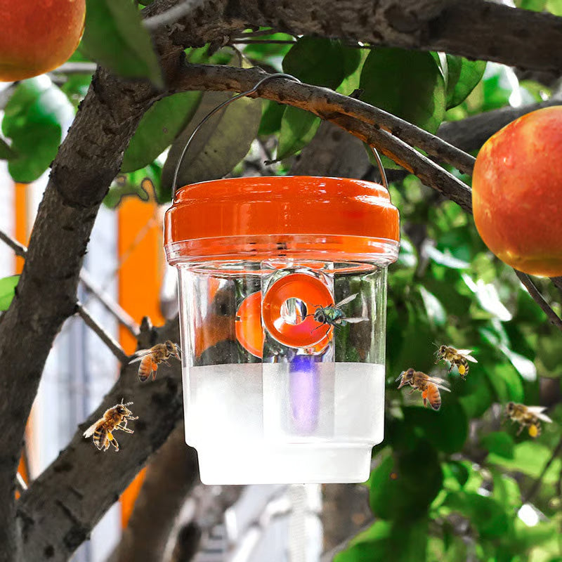 Solar Powered Hanging Wasp Trap