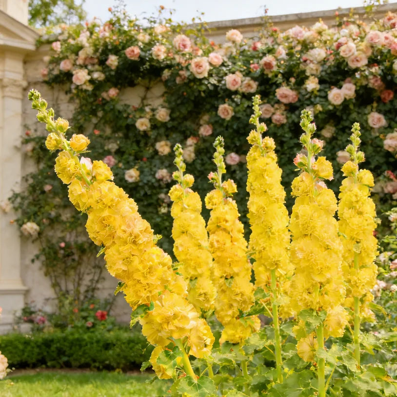 🌸Double Fragrant Hollyhock Seeds
