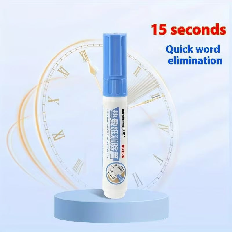 Protect Your Privacy with Our Thermal Paper Eraser Pen – Safeguard Your Sensitive Information Effortlessly!