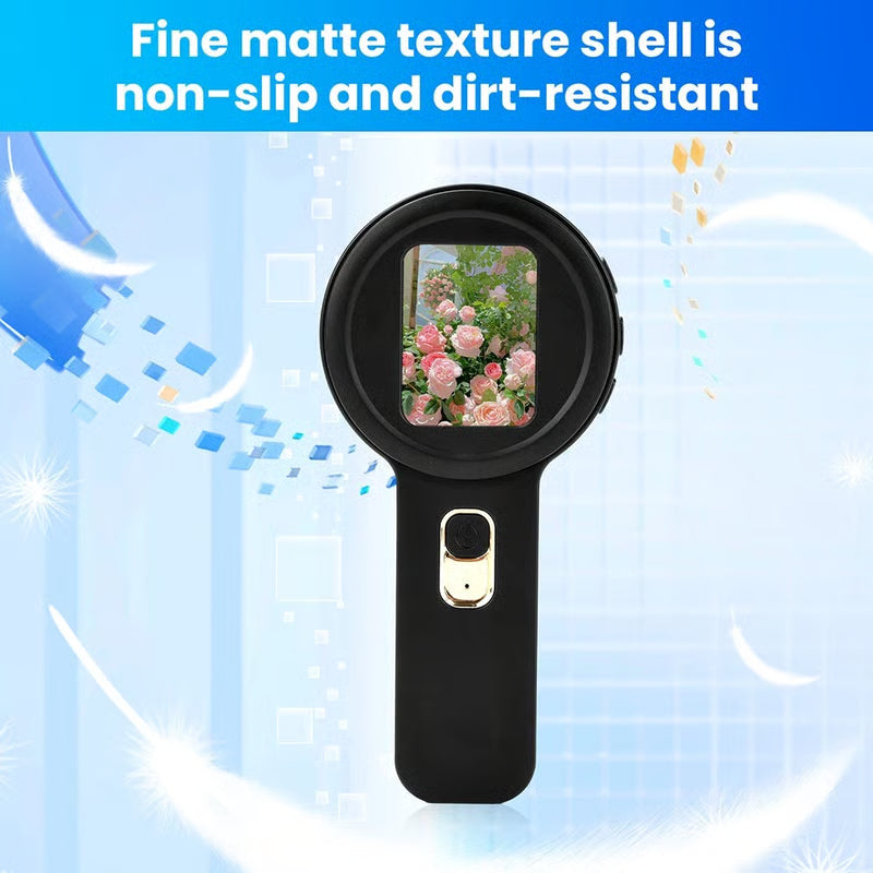 50X Digital Microscope 2.0 inch IPS Video Coin Microscop With Magnifying Glass
