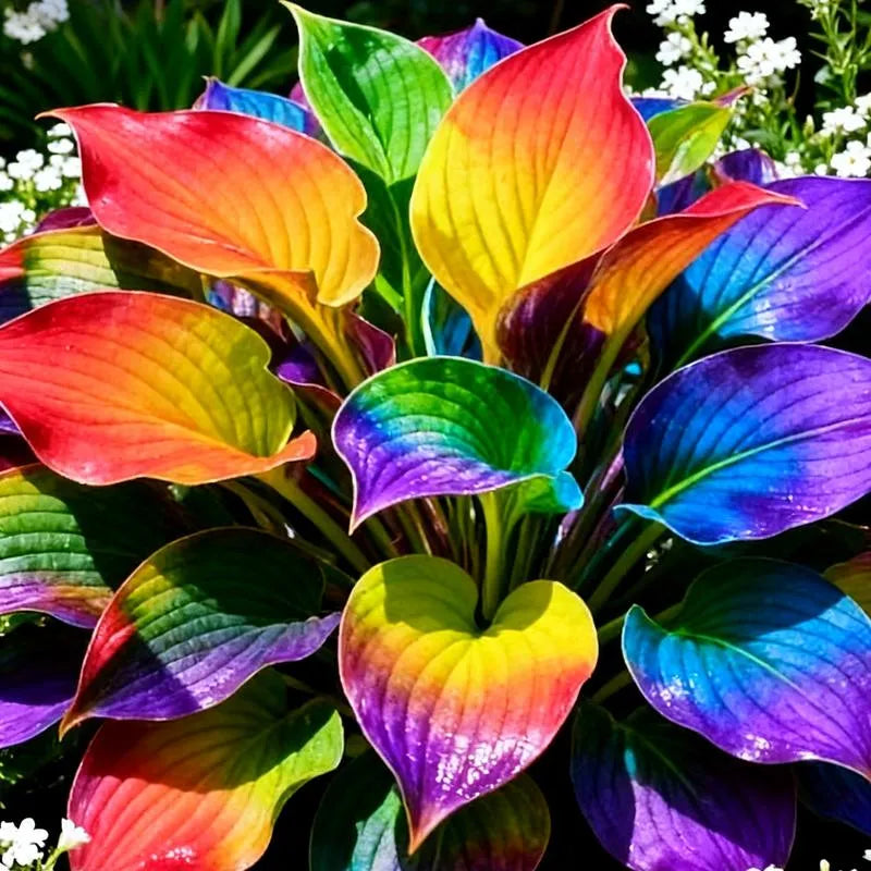 💫2026 Trending Now 🍃 Color Symphony Hostas – Rare Multicolor Perennial for Shaded Gardens & Yards (Non-GMO, Zones 2-11 Grown)